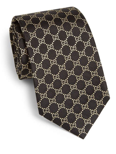 gucci tie men|Gucci formal ties.